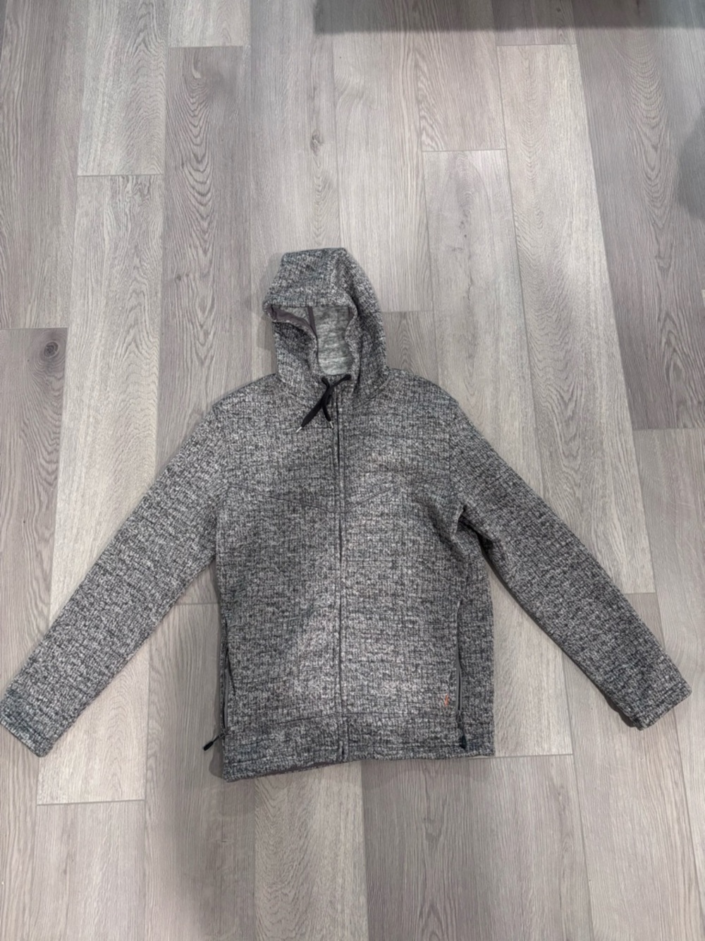 Mammut Gray Hooded Fleece Jacket